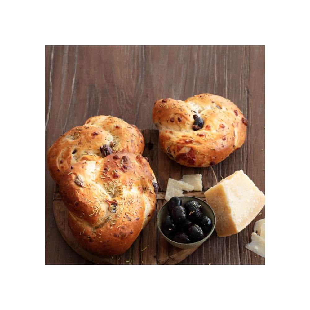 Olivenbrioche