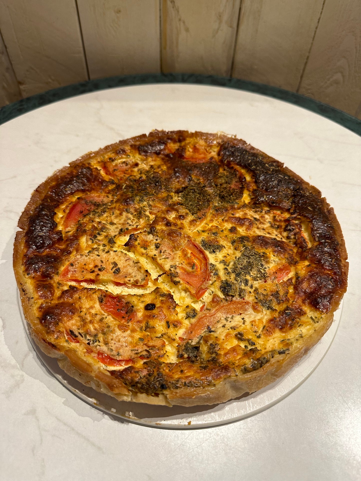 Tomate-Provençale Quiche