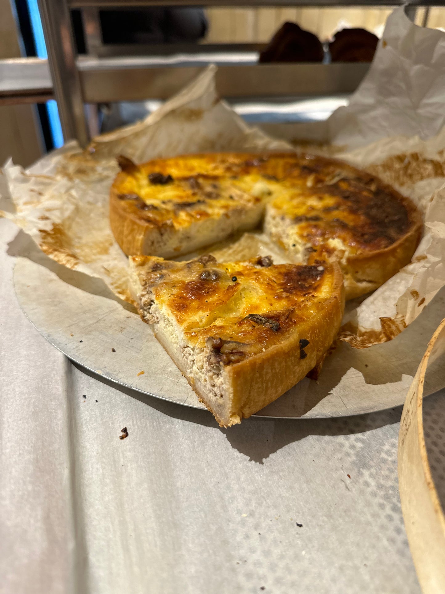 Vier-Käse Walnuss Quiche