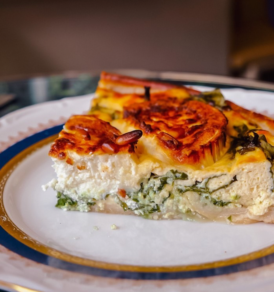 Ziegenkäse-Spinat Quiche – Par ici! Ziegenkäse-Spinat Quiche – Par ici!